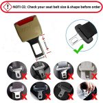2Pcs Original,Belt Buttons Buckles Width Buckle Up to Safely（grey） - Image 23