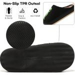 BERANMEY Halloween Slippers for Women Perfect Soft Plush Comfy Warm Slip-On Cute Womens Slippers Indoor Fluffy House Slippers for Women and Men Non-slip Fuzzy Flat Slides - Image 152