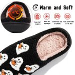 BERANMEY Halloween Slippers for Women Perfect Soft Plush Comfy Warm Slip-On Cute Womens Slippers Indoor Fluffy House Slippers for Women and Men Non-slip Fuzzy Flat Slides - Image 142